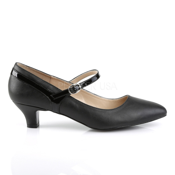 Drag Pointed Toe Mary Jane High Heel Shoes - Picture 4 of 4